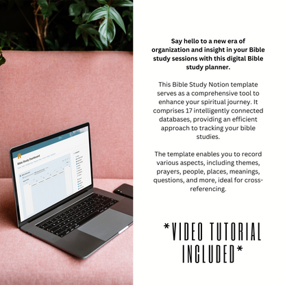 Notion Bible Study Template: Ultimate Digital Faith Planner